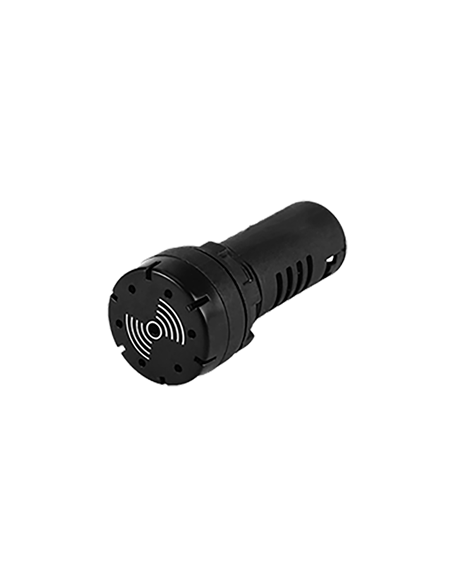 Buzzer 110V Ø 22mm montage panneau BZR-110