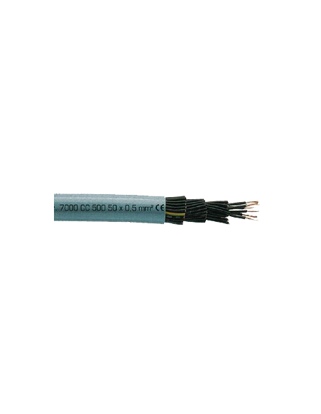 Cable souple non blindé 2x0.50mm