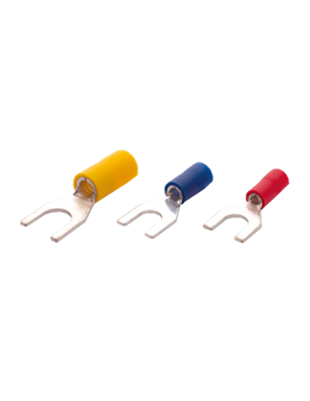 Cosse fourchette 2.5*3.7 par 100 ref: CF1B037