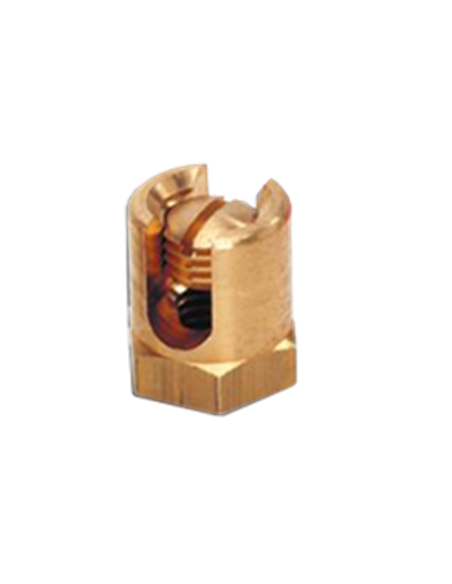 Serre fil en laiton fixation par trou de M6