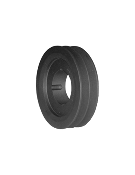 Poulie SPB 2 gorges avec moyeu amovible