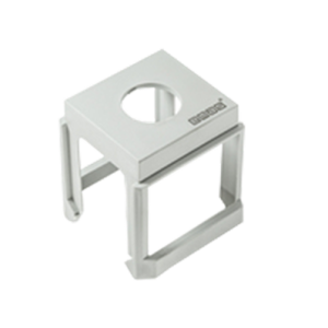 Support bouton pour rail din