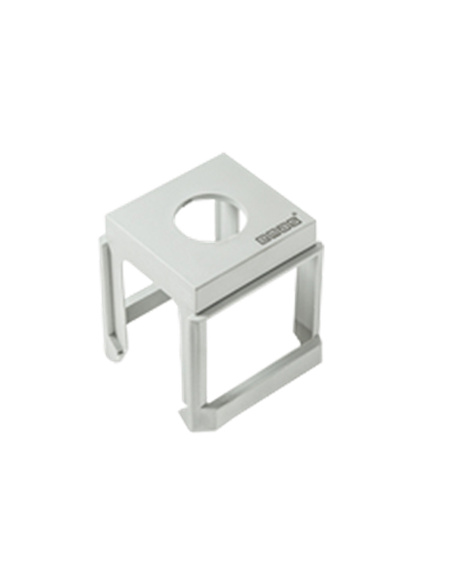 Support bouton pour rail din