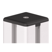 Bouchon carré profilé avec trou