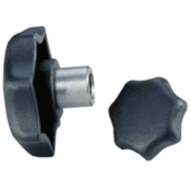 Bouton de serrage etoilé avec insert