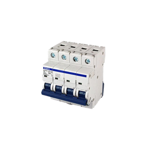 Disjoncteur 3P + N, courbe C, 50A B10C3N50A