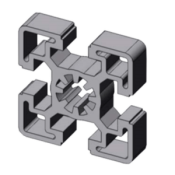 Profilé aluminium Aluneed TB 45x45 Lourd
