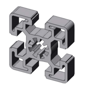 Profilé aluminium Aluneed TB 45x45 Lourd