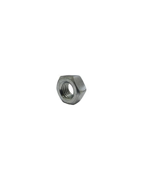 Ecrou hexagonal standard M4 DIN-934 acier galvanisé la boite de 100 pièces ref: