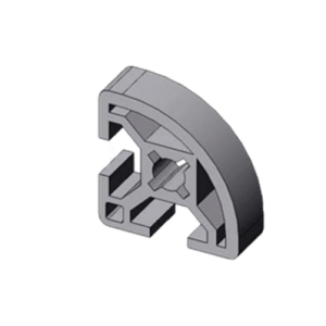 Profilé quart de rond Alu 30x30R