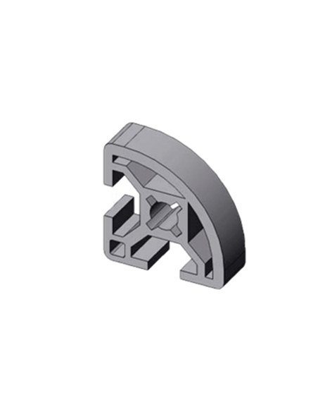 Profilé quart de rond Alu 30x30R