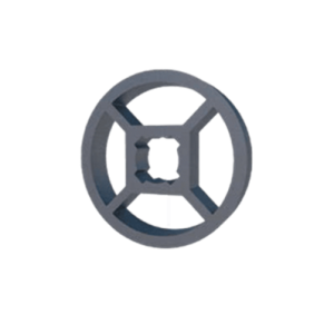 Profilé aluminium rond détayage D28