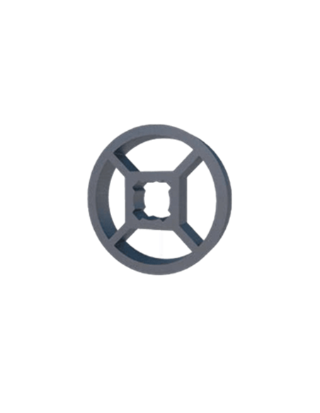 Profilé aluminium rond détayage D28