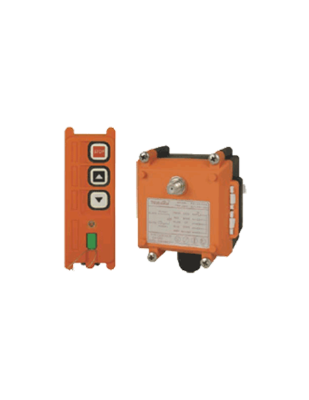 Télécommande radio 1 axe, 2 sens