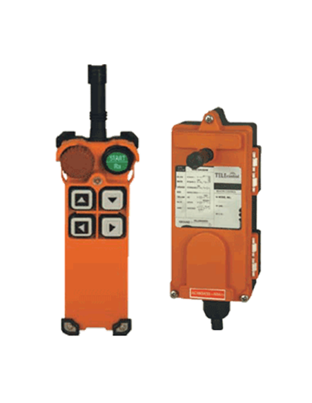 Télécommande radio 2 axes, 2 sens