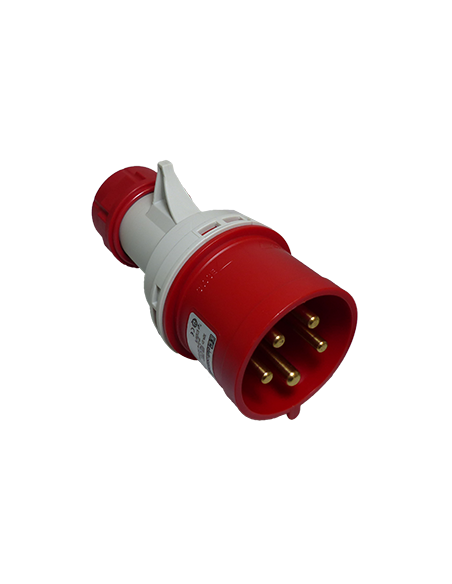 Fiche mobile droite IP44 380/415V 3P+N+T 16A (PCE) EC69074 ref: FIC316_3PNTD44