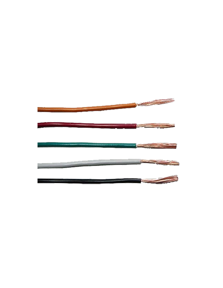 Fils souples jaune 0.50 mm² pour 100m K4000503