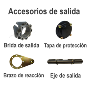 Accessoires de Sortie pour Réducteur TKB48