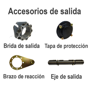 Accessoires de Sortie pour Réducteur TKB48