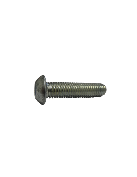 Vis tête bombée hexagona 6 pans creux acier galva