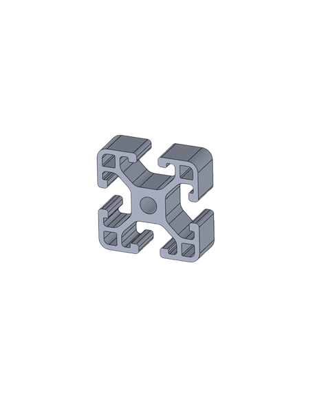 Profilé aluminium Aluneed TI R6 30x30 6R IPA63030L L : 1000mm