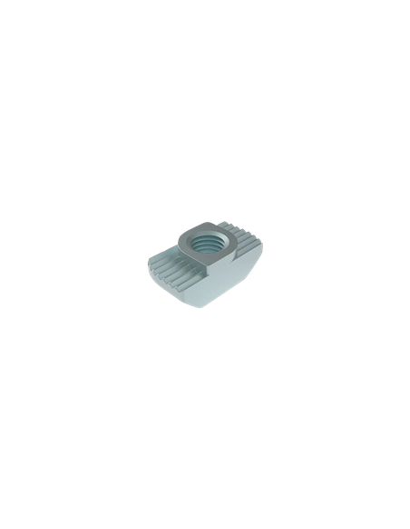 Ecrou 1/4 de tour acier galvanisé pour profilé R8 M4 Aluneed TI 096H08430