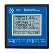 Elnet LT/TCP/IP Wattmetre V, I, P (Q, S), F, PF, harm. Ethernet TCPIP