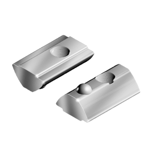 Patin basculant acier galvanisé à bille pour profilé R6 M5 Aluneed TI 096555
