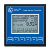 Elnet PFC wattmetre regulateur cosPHI, 6 steps