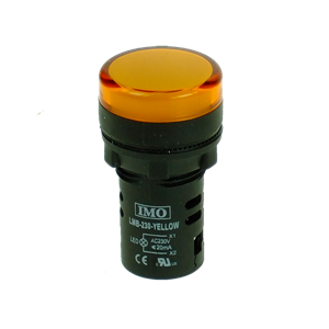 voyant à led jaune110V (AC/DC) LMB-110-YELLOW