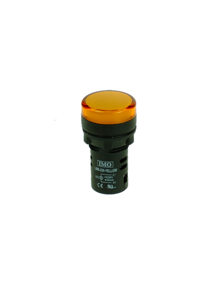 voyant à led jaune110V (AC/DC) LMB-110-YELLOW