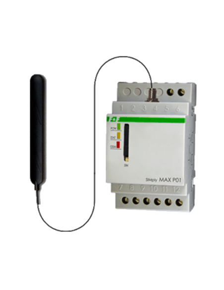 Automate simplymax MAX_P02 GSM 2xIN, 2xOUT Gate control ref: MAX_P02