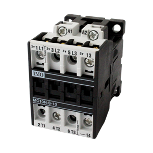 Contacteur 3P 1NC 4kW 10A 24VAC MC10N-S-0124AC