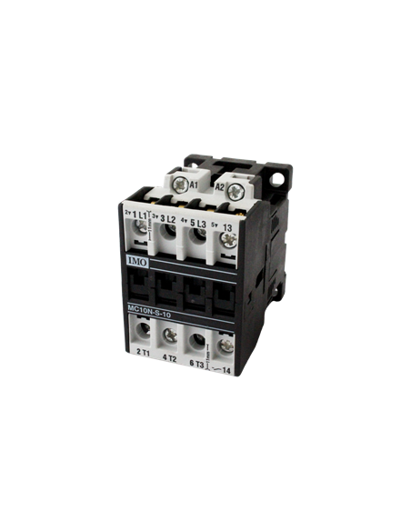 Contacteur 3P 1NC 4kW 10A 24VAC MC10N-S-0124AC