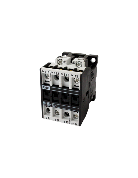 Contacteur 3P 1NO 4kW 10A 400VAC 1NO MC10N-S-10400AC