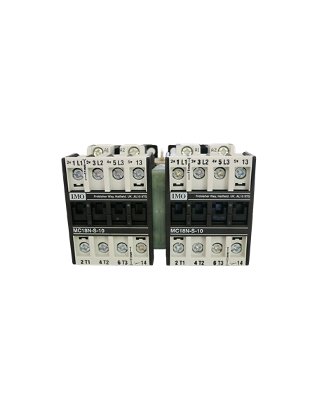 Contacteur inverseur 18A, 7.5Kw , 24VAC 1NC MC18I_S0124
