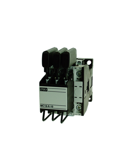 Contacteur 3P pour condensateur 12.5KVAR 1NO bobine 400V MC18N-K-10400AC