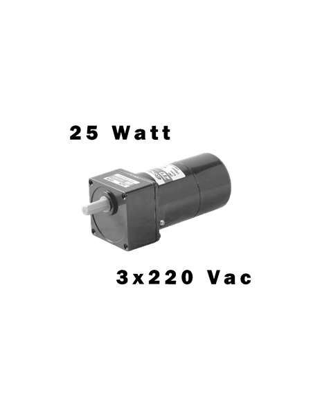 Motoreducteur ZD 80x80, 25W, 3x220V+frein, MZD_4T2B_025