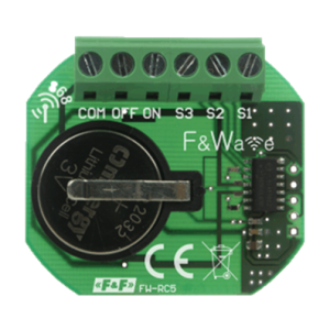 Transmission 3 canaux pour montage dans un boitier Ø60mm