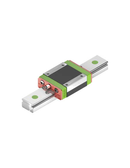 Patin pour guidage type MGN 07 charge moyenne Classe H ref: MGN07CZ0HM