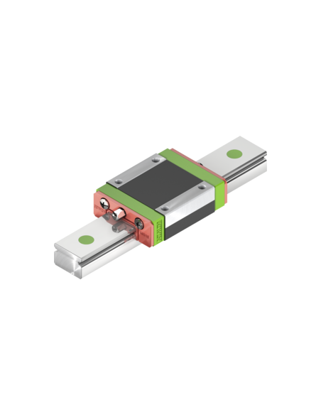 Patin pour guidage type MGN 15 charge moyenne Classe H ref: MGN15CZ0HM
