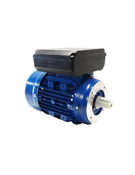 Moteur électrique 220V Monophasé 2 condo. 3000 tr 0.55 kW B34 MML055C2B34