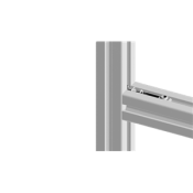 Equerre demi-lune de fixation intérieure