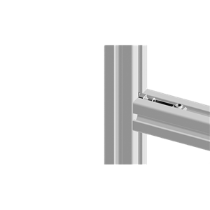 Equerre demi-lune de fixation intérieure