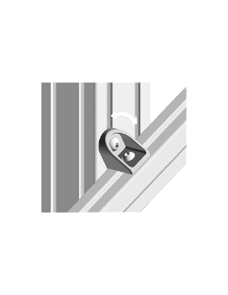 Equerre angle réglable 40