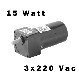 Motoréducteur frein compact T3 3x230 tri rpm 15W Vs:100 tr/min MZD_3T2B_015_N100