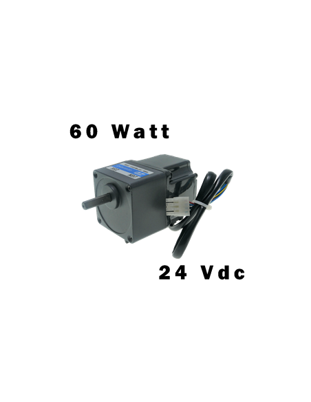 Motoreducteur Brushless compact type 4 24VDC 3200rpm 60W Vs: 240 tr/min