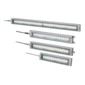 Éclairage à LED 24VDC l:300mm / Corps Aluminium et Verre Trempé / IP69