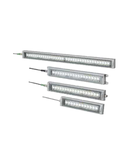 Éclairage à LED 24VDC l:300mm / Corps Aluminium et Verre Trempé / IP69