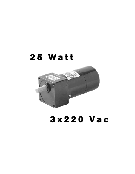 Motoreducteur frein compact type 4 3x230V rpm 25W Vs:100 tr/min MZD_4T2B_025_N1